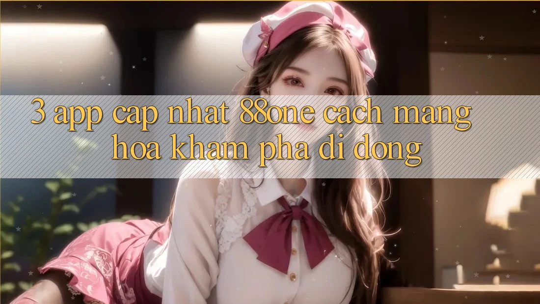 3. App cập nhật 88one - Cách mạng hóa khám phá di động