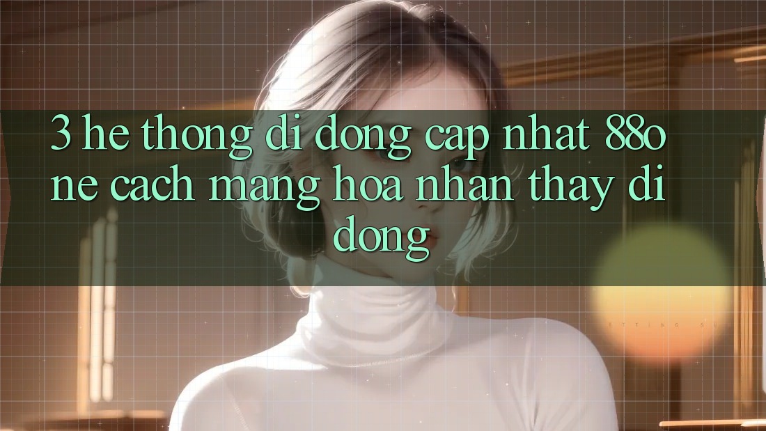 3. Hệ thống di động cập nhật 88one - Cách mạng hóa nhận thấy di động