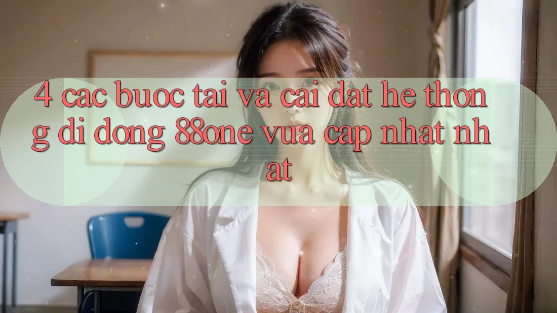 4. Các bước tải và cài đặt hệ thống di động 88one vừa cập nhật nhất