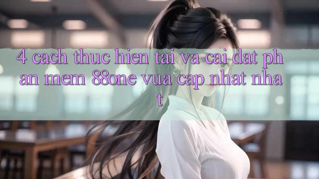 4. Cách thực hiện tải và cài đặt phần mềm 88one vừa cập nhật nhất