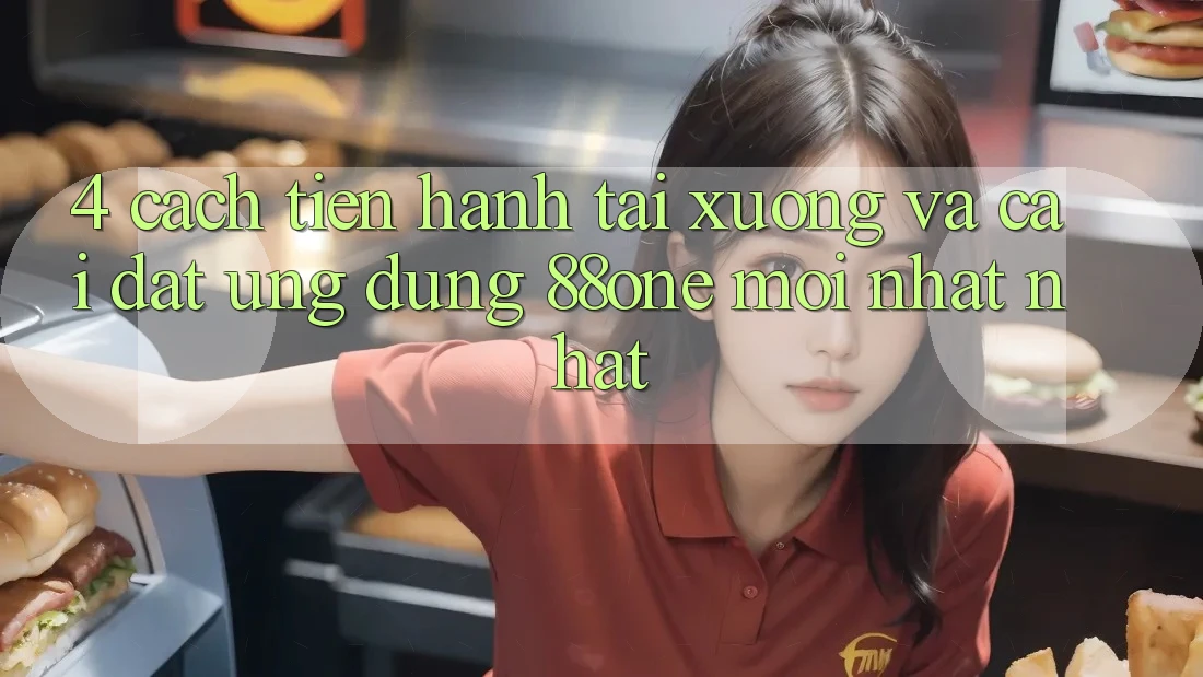 4. Cách tiến hành tải xuống và cài đặt ứng dụng 88one mới nhất nhất