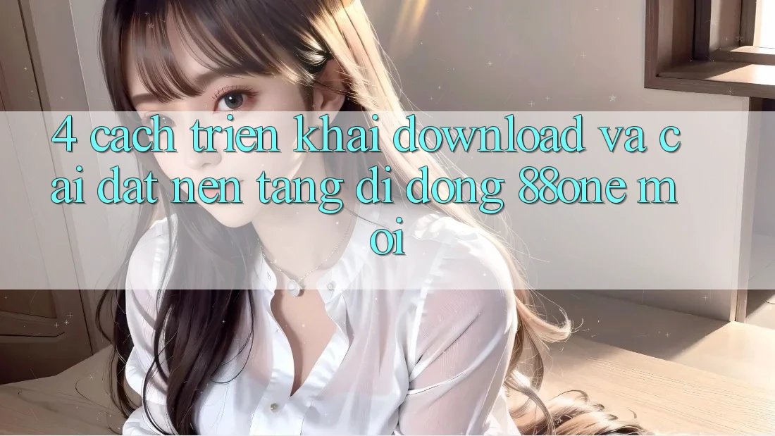 4. Cách triển khai download và cài đặt nền tảng di động 88one mới