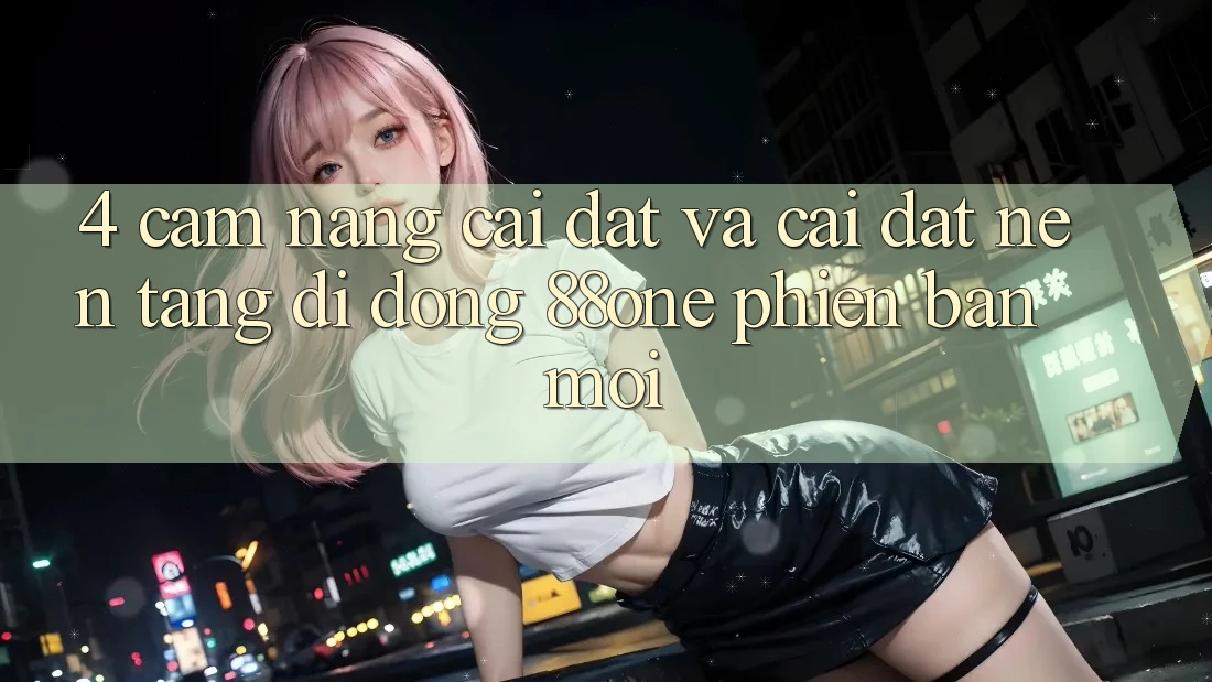 4. Cẩm nang cài đặt và cài đặt nền tảng di động 88one phiên bản mới
