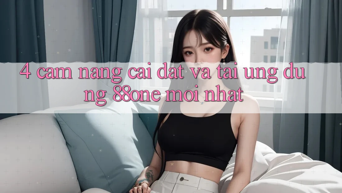 4. Cẩm nang cài đặt và tải ứng dụng 88one mới nhất