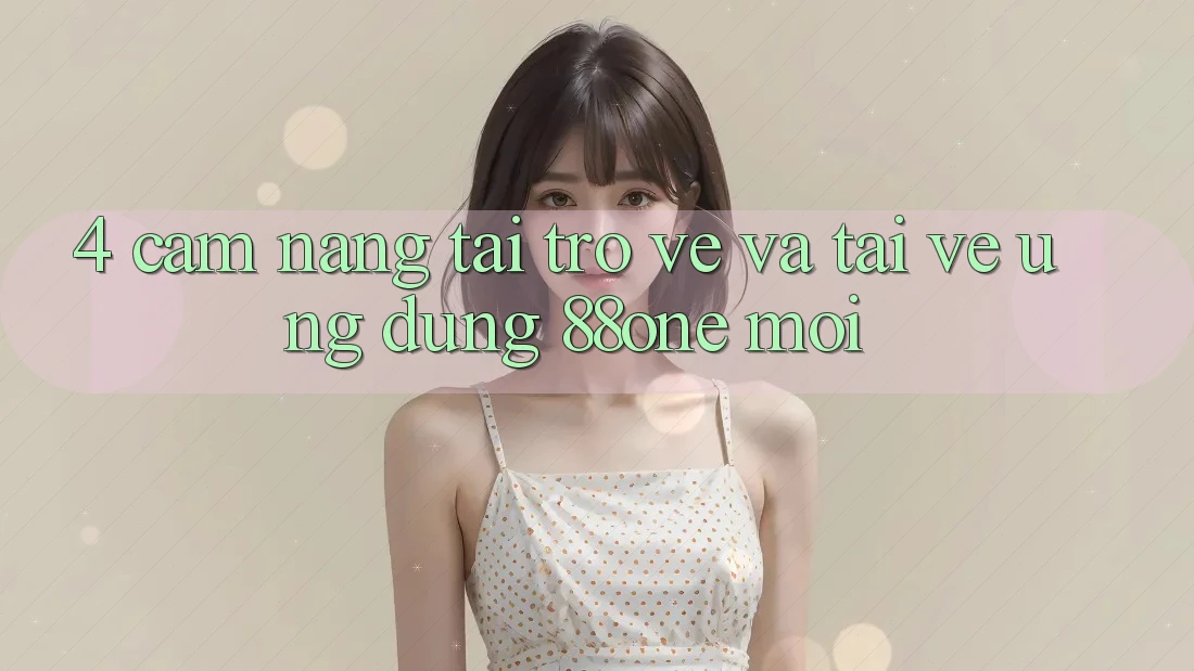 4. Cẩm nang tải trở về và tải về ứng dụng 88one mới