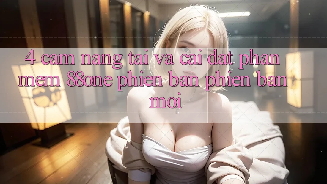 4. Cẩm nang tải và cài đặt phần mềm 88one phiên bản phiên bản mới