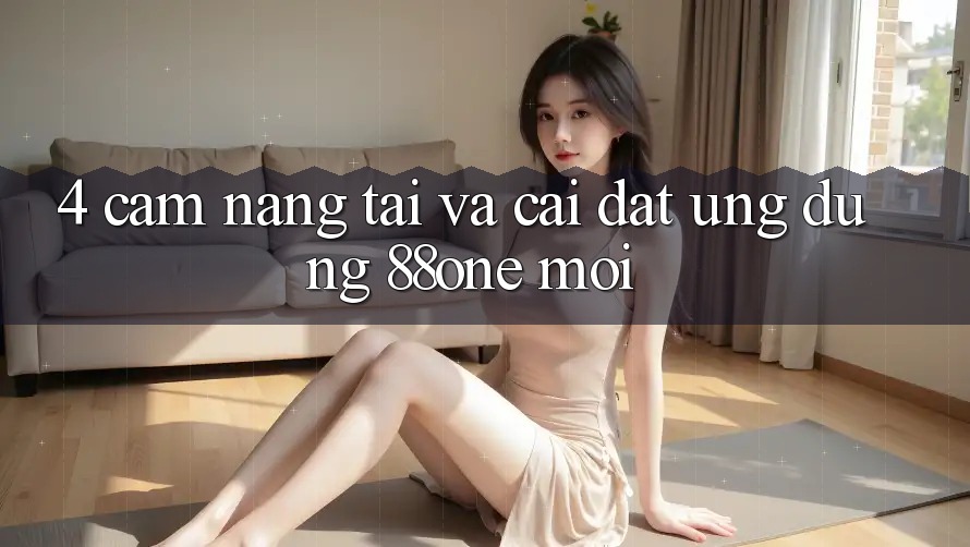 4. Cẩm nang tải và cài đặt ứng dụng 88one mới