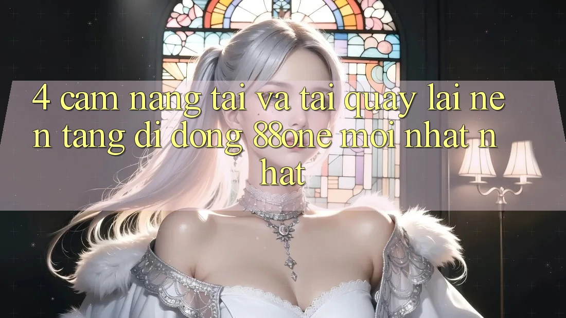 4. Cẩm nang tải và tải quay lại nền tảng di động 88one mới nhất nhất