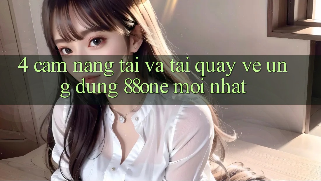 4. Cẩm nang tải và tải quay về ứng dụng 88one mới nhất