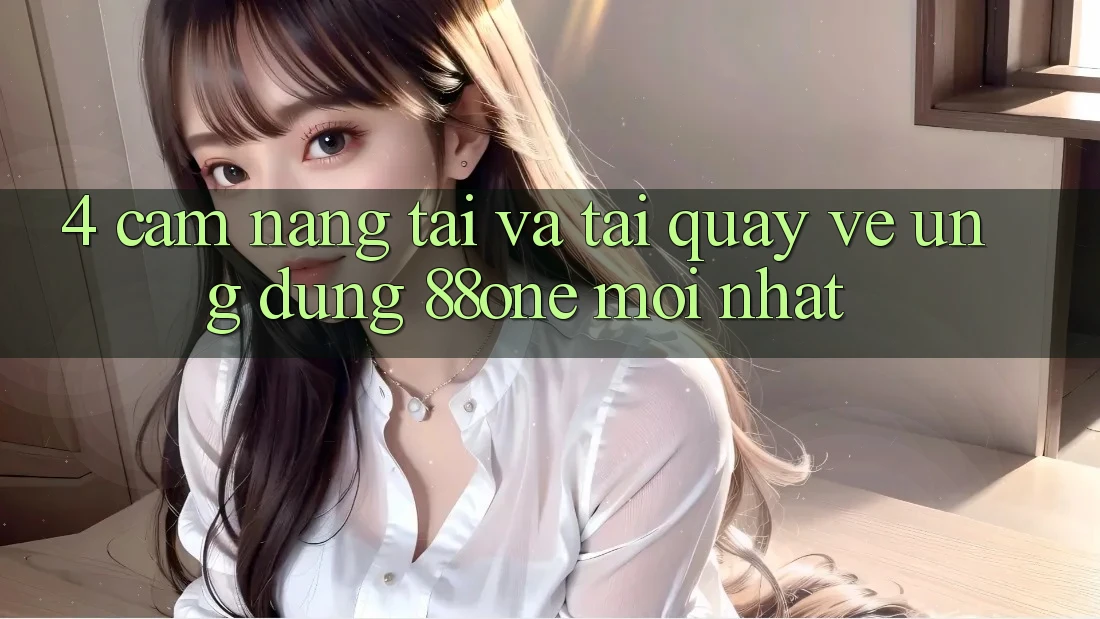 4. Cẩm nang tải và tải quay về ứng dụng 88one mới nhất