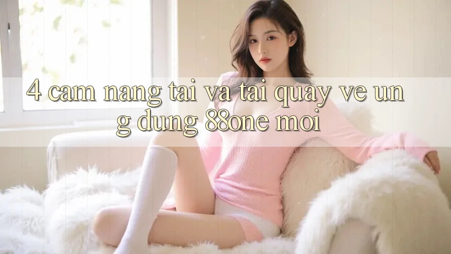 4. Cẩm nang tải và tải quay về ứng dụng 88one mới