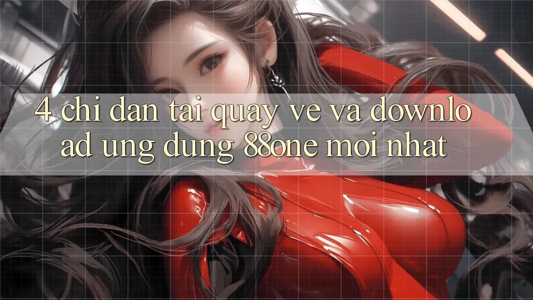 4. Chỉ dẫn tải quay về và download ứng dụng 88one mới nhất