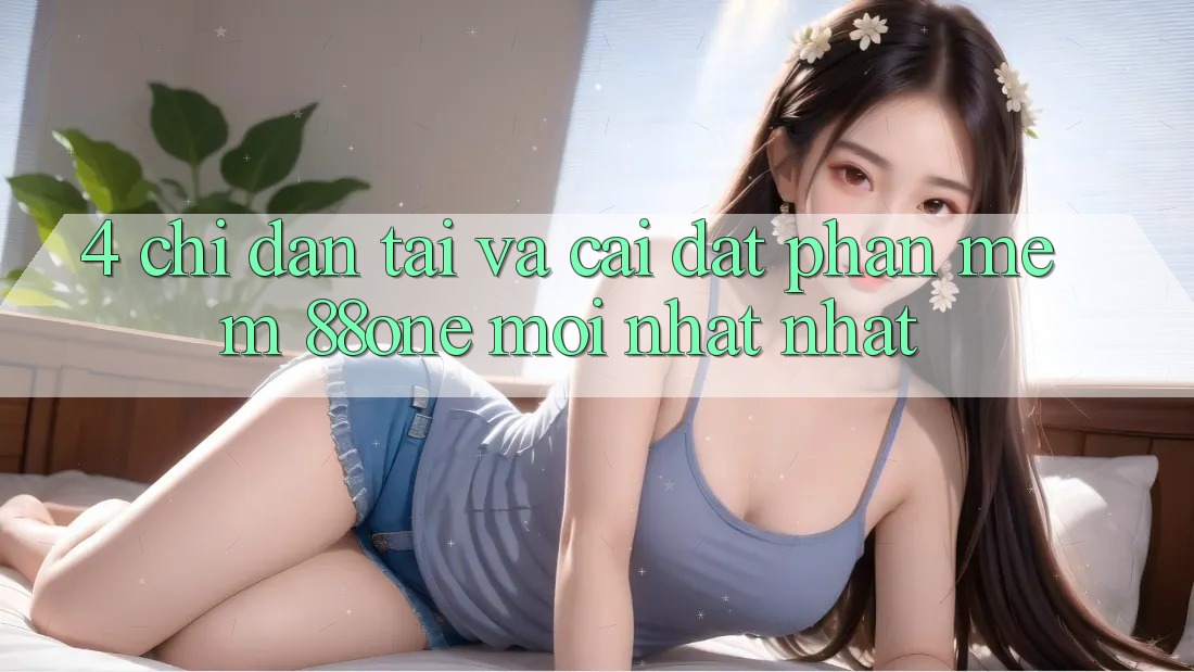 4. Chỉ dẫn tải và cài đặt phần mềm 88one mới nhất nhất