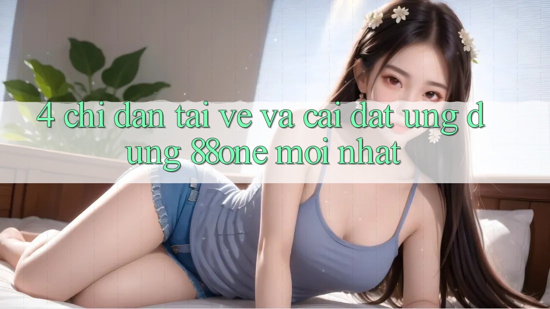 4. Chỉ dẫn tải về và cài đặt ứng dụng 88one mới nhất