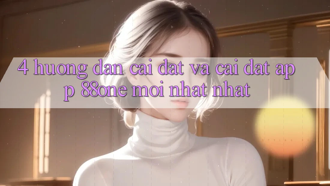 4. Hướng dẫn cài đặt và cài đặt app 88one mới nhất nhất