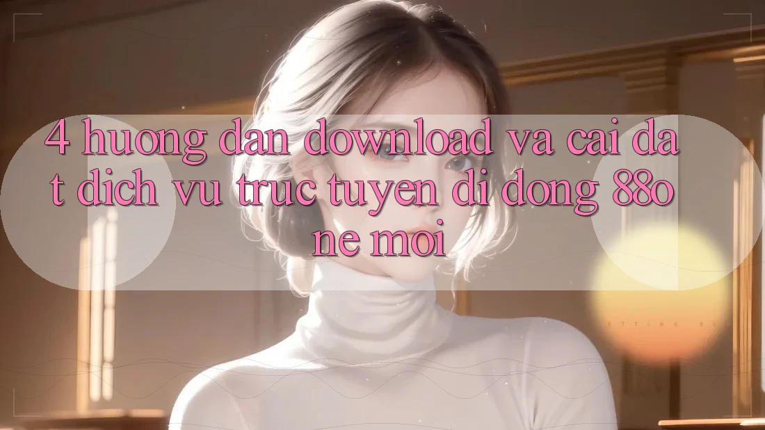 4. Hướng dẫn download và cài đặt dịch vụ trực tuyến di động 88one mới
