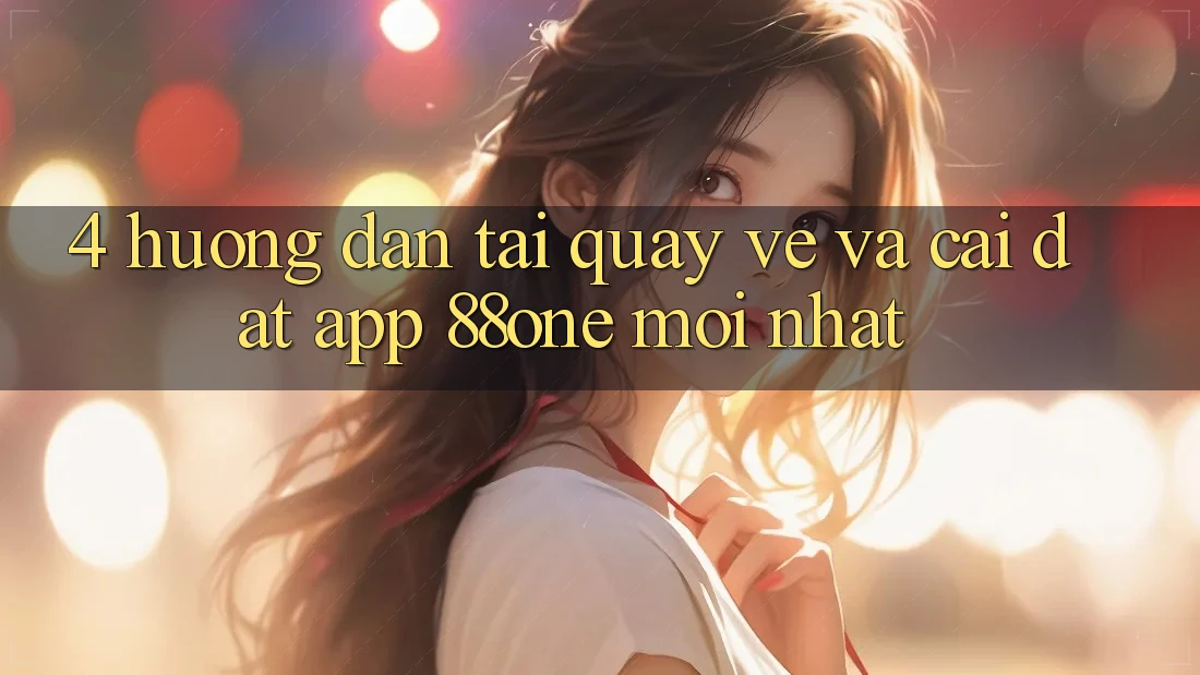 4. Hướng dẫn tải quay về và cài đặt app 88one mới nhất
