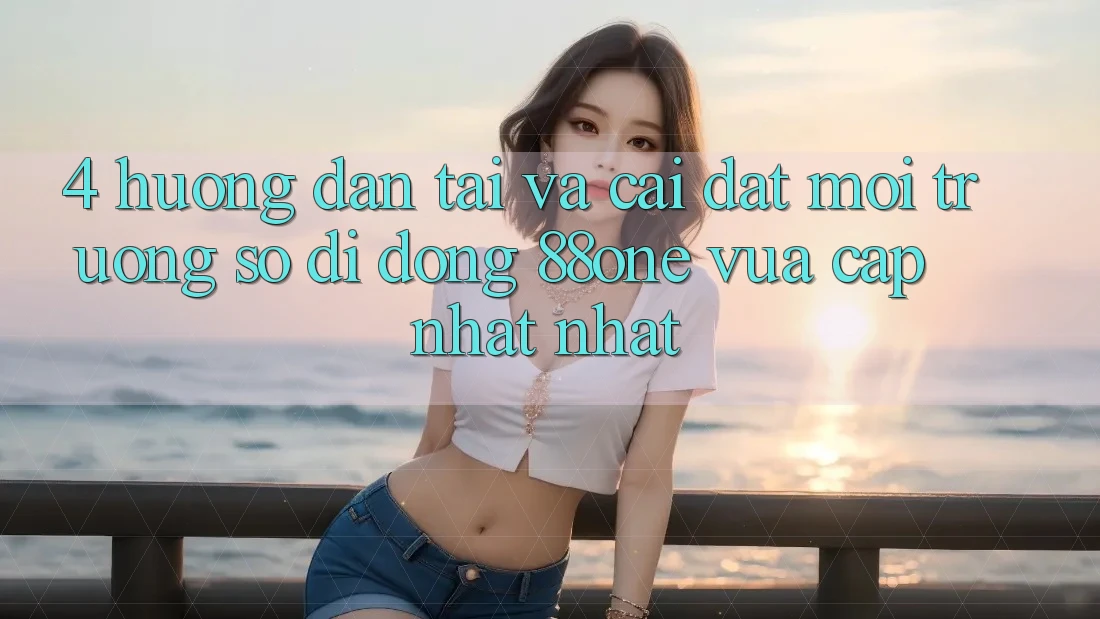4. Hướng dẫn tải và cài đặt môi trường số di động 88one vừa cập nhật nhất