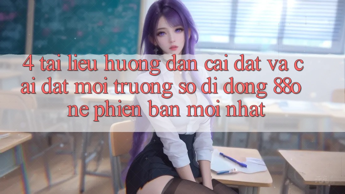 4. Tài liệu hướng dẫn cài đặt và cài đặt môi trường số di động 88one phiên bản mới nhất