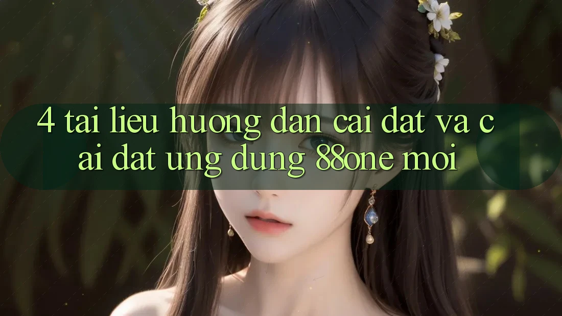 4. Tài liệu hướng dẫn cài đặt và cài đặt ứng dụng 88one mới