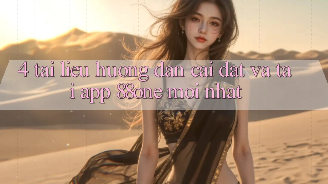 4. Tài liệu hướng dẫn cài đặt và tải app 88one mới nhất
