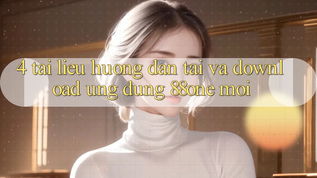 4. Tài liệu hướng dẫn tải và download ứng dụng 88one mới