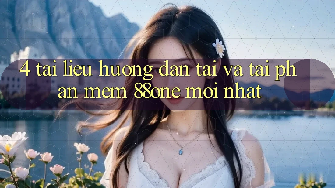 4. Tài liệu hướng dẫn tải và tải phần mềm 88one mới nhất