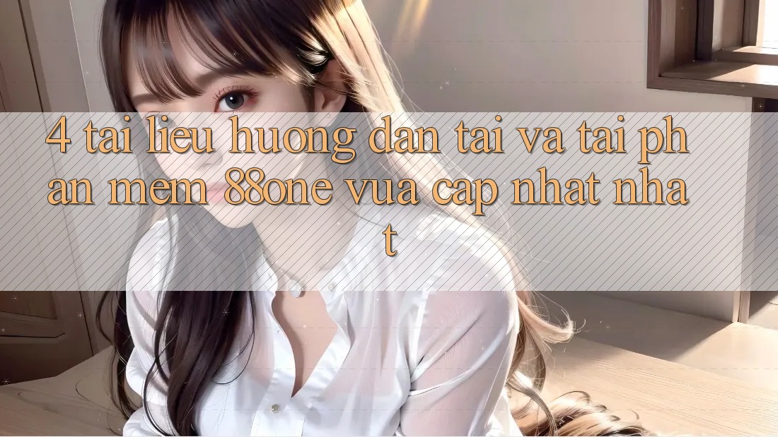 4. Tài liệu hướng dẫn tải và tải phần mềm 88one vừa cập nhật nhất