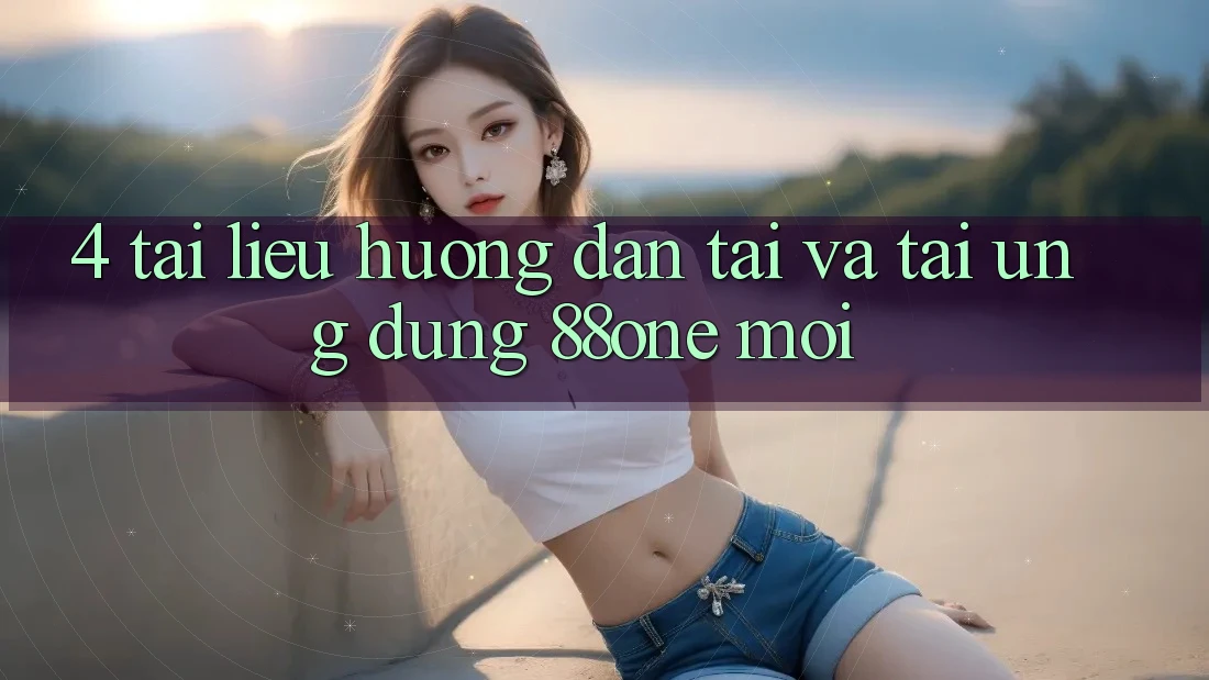 4. Tài liệu hướng dẫn tải và tải ứng dụng 88one mới
