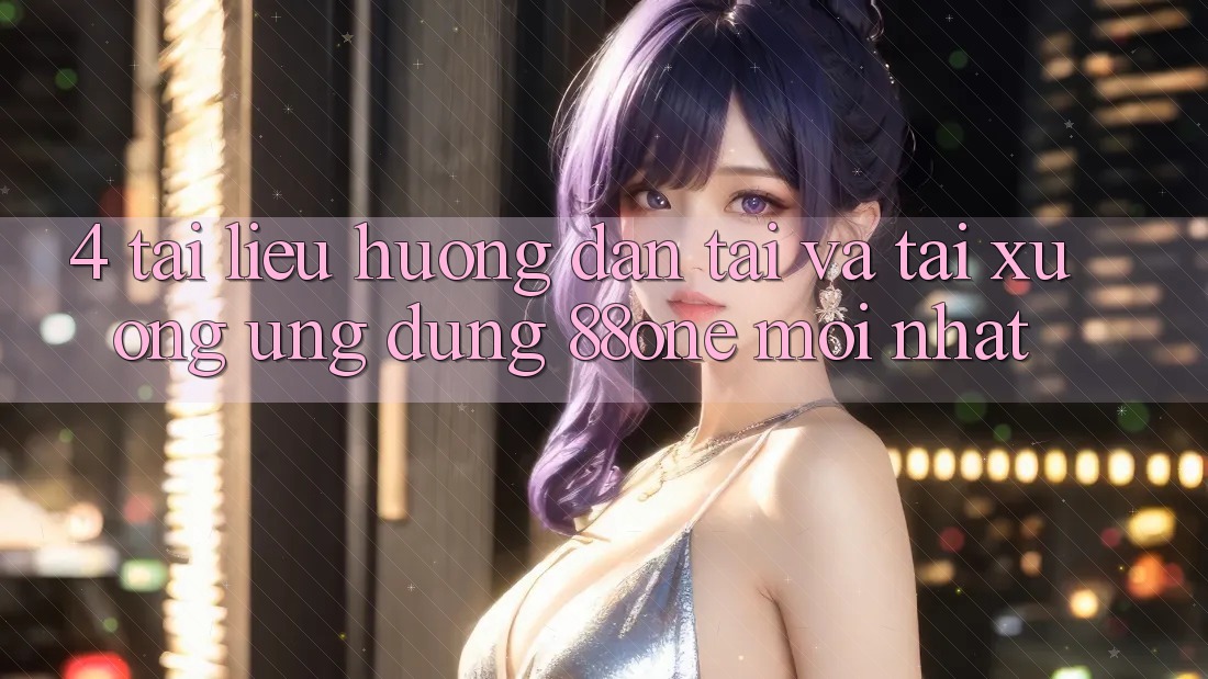 4. Tài liệu hướng dẫn tải và tải xuống ứng dụng 88one mới nhất