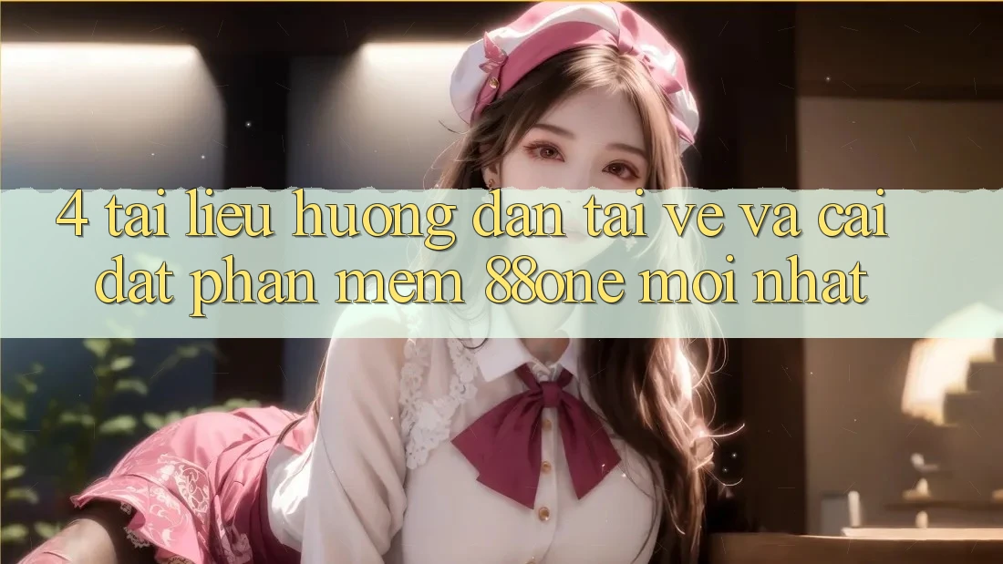 4. Tài liệu hướng dẫn tải về và cài đặt phần mềm 88one mới nhất