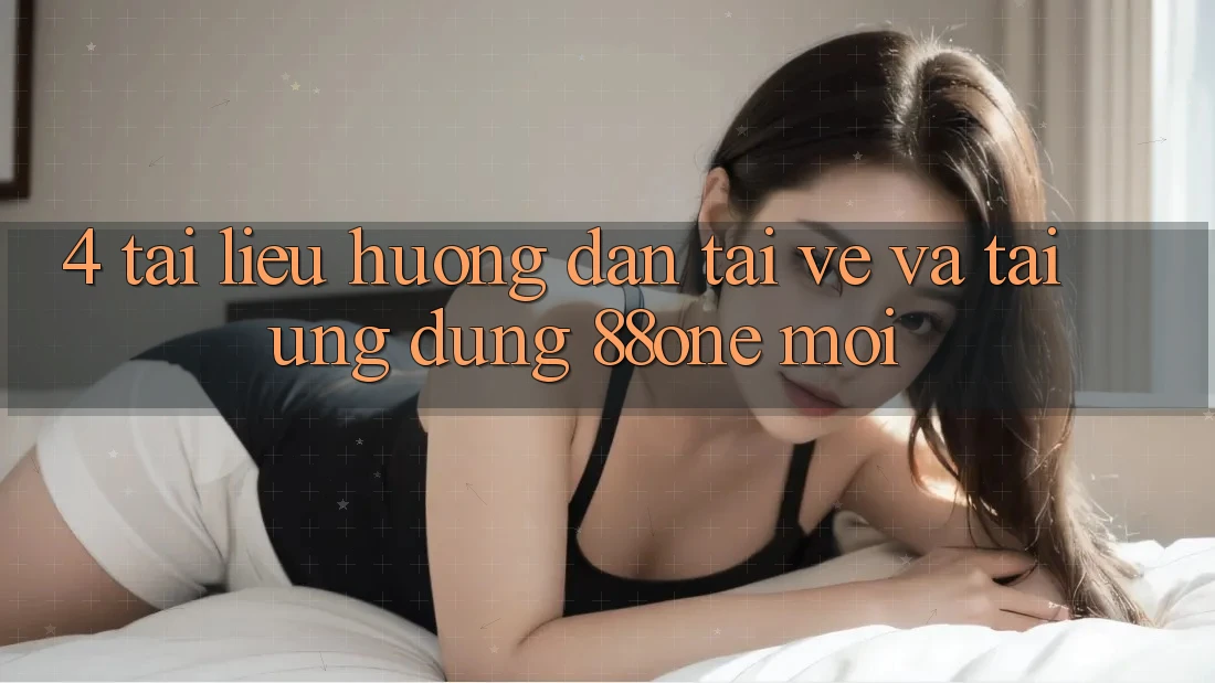 4. Tài liệu hướng dẫn tải về và tải ứng dụng 88one mới