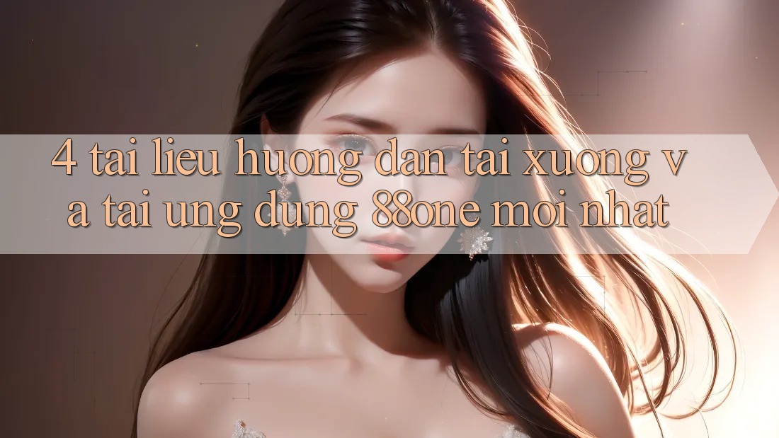 4. Tài liệu hướng dẫn tải xuống và tải ứng dụng 88one mới nhất