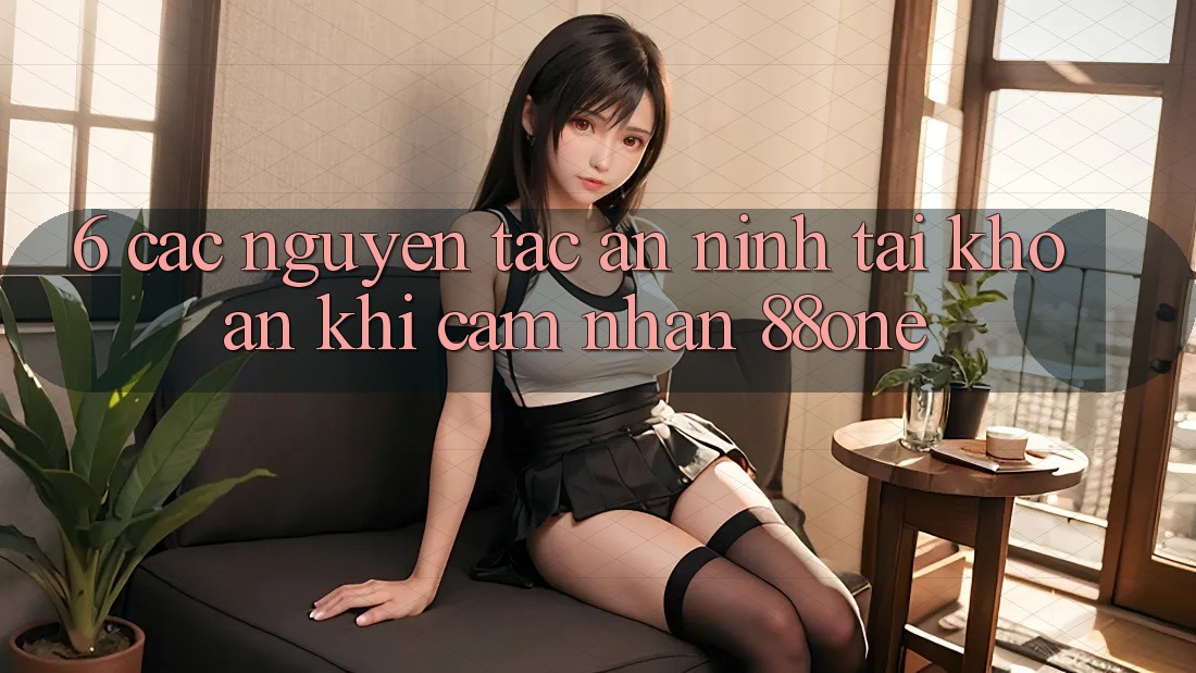 6. Các nguyên tắc an ninh tài khoản khi cảm nhận 88one