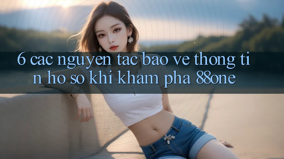 6. Các nguyên tắc bảo vệ thông tin hồ sơ khi khám phá 88one