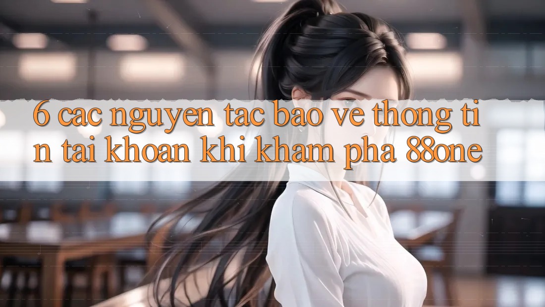 6. Các nguyên tắc bảo vệ thông tin tài khoản khi khám phá 88one
