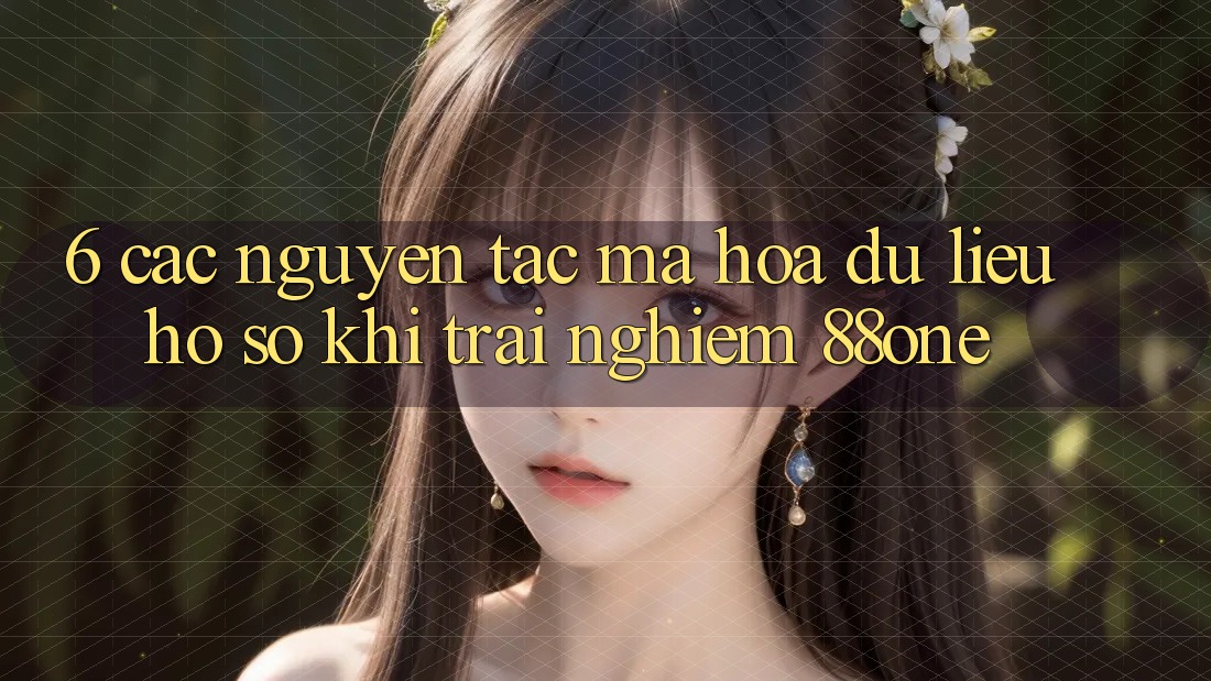 6. Các nguyên tắc mã hóa dữ liệu hồ sơ khi trải nghiệm 88one