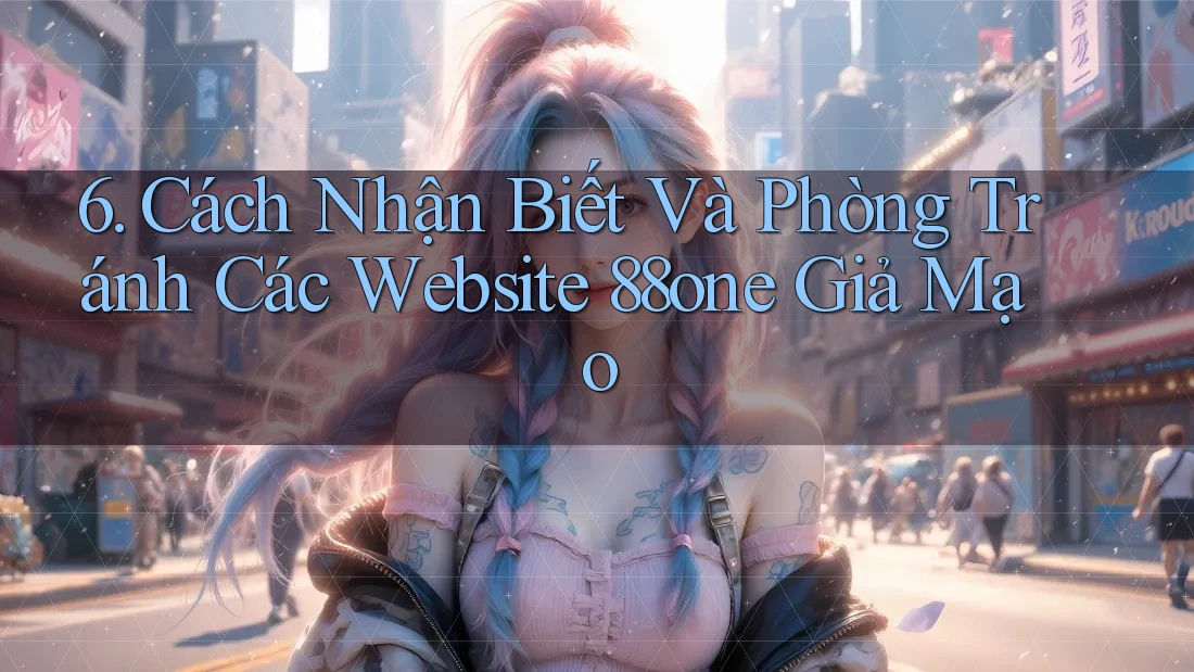 6. Cách Nhận Biết Và Phòng Tránh Các Website 88one Giả Mạo