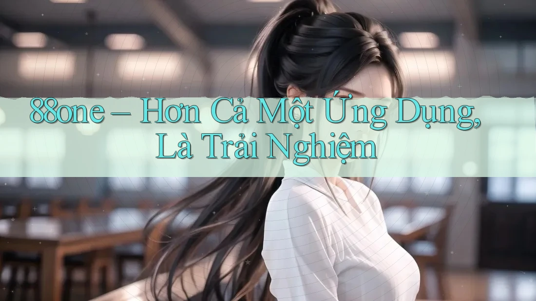 88one – Hơn Cả Một Ứng Dụng, Là Trải Nghiệm