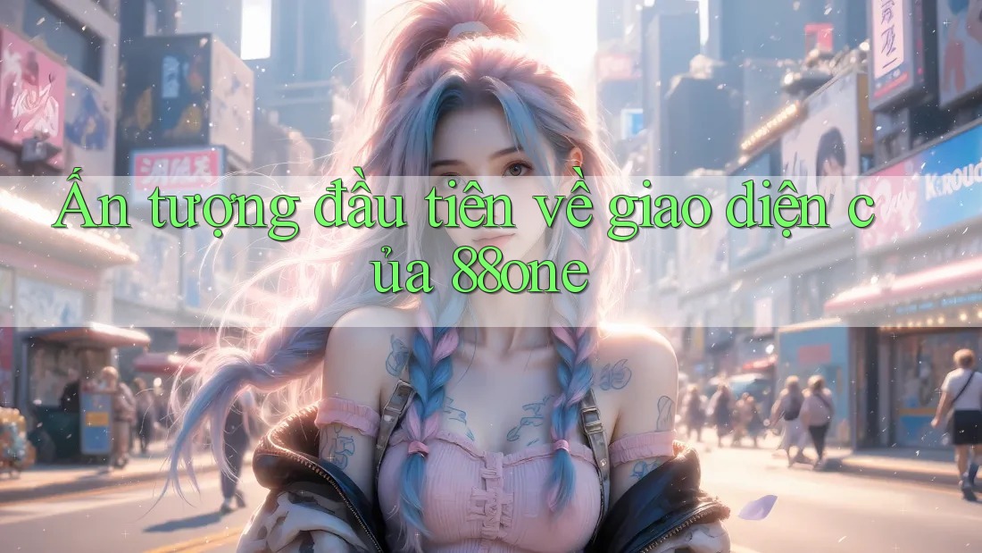 Ấn tượng đầu tiên về giao diện của 88one