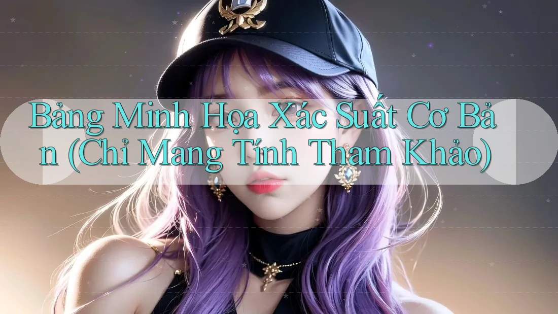 Bảng Minh Họa Xác Suất Cơ Bản (Chỉ Mang Tính Tham Khảo)