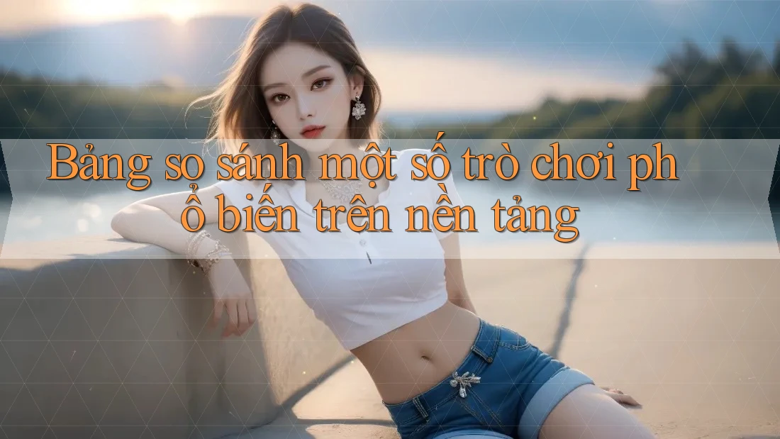 Bảng so sánh một số trò chơi phổ biến trên nền tảng