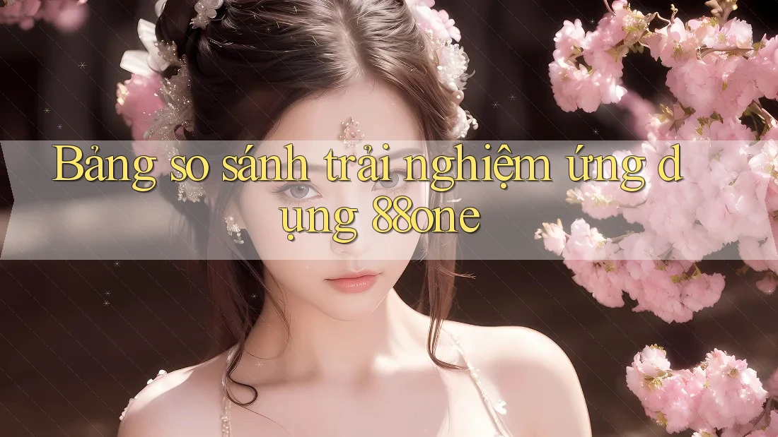 Bảng so sánh trải nghiệm ứng dụng 88one