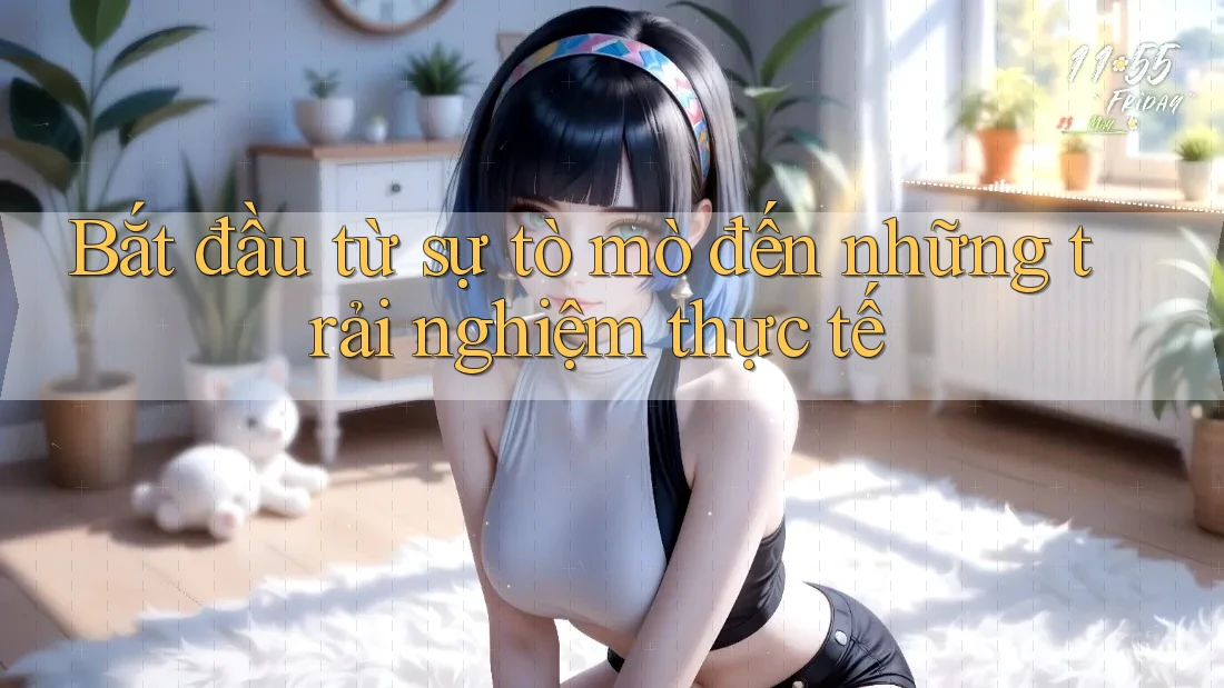 Bắt đầu từ sự tò mò đến những trải nghiệm thực tế