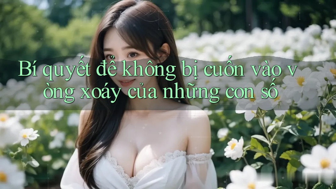 Bí quyết để không bị cuốn vào vòng xoáy của những con số