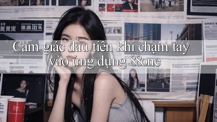 Cảm giác đầu tiên khi chạm tay vào ứng dụng 88one