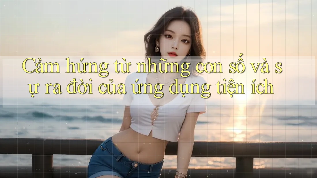 Cảm hứng từ những con số và sự ra đời của ứng dụng tiện ích