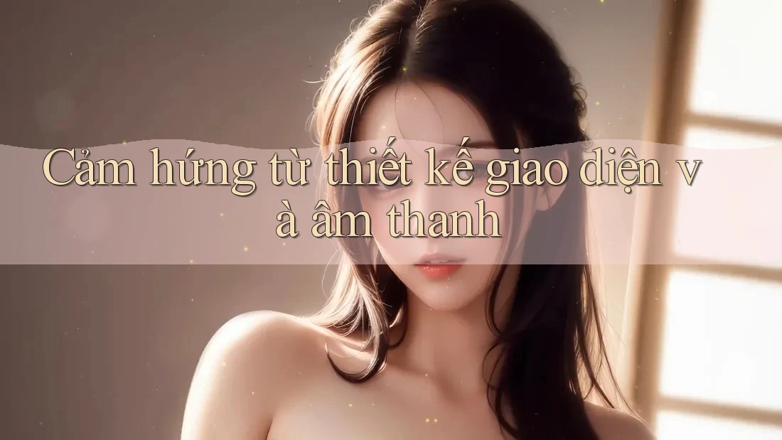 Cảm hứng từ thiết kế giao diện và âm thanh
