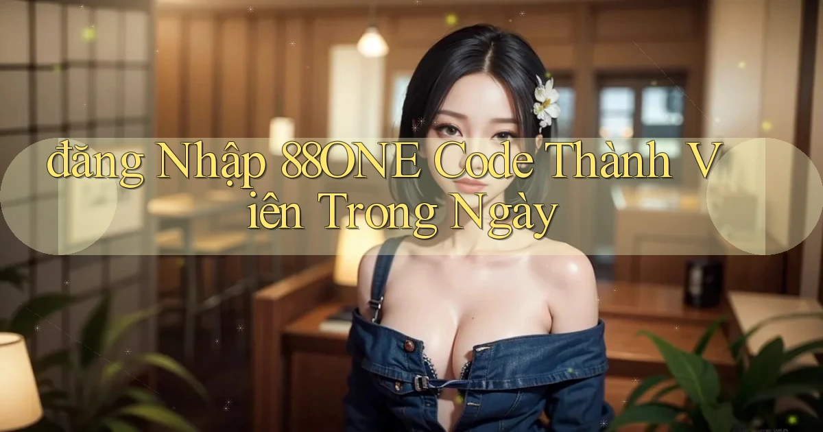 đăng nhập 88one code thành viên trong ngày