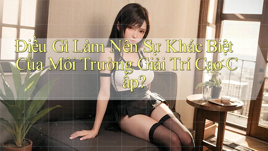Điều Gì Làm Nên Sự Khác Biệt Của Môi Trường Giải Trí Cao Cấp?